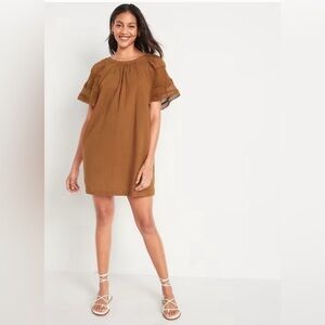 Old Navy Brown Women's Swing Dress * Sz. large